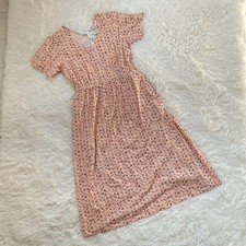 UNIQLO x Paul & JOE Women's Pink Floral Short Sleeve Dress M Used