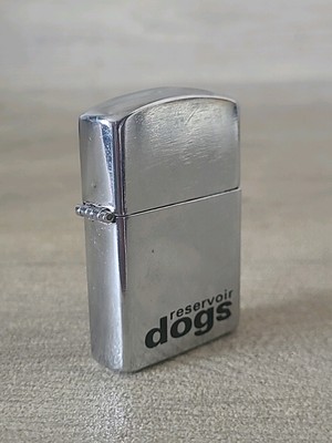 ebay uk cigarette lighters Lovely Chrome Reservoir Dogs Movie Cigarette Lighter Flip-Top Petrol
