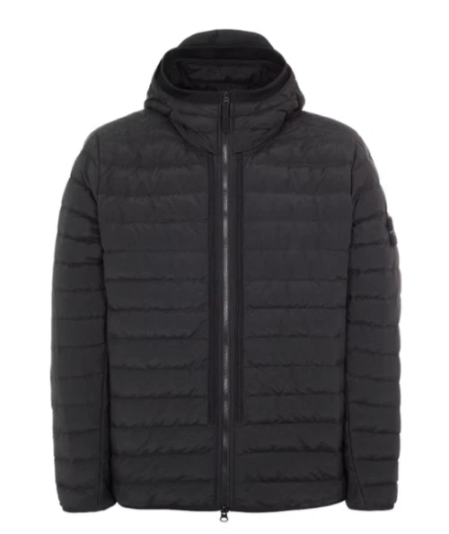 Stone Island 42725 O-Cotton/R-Nylon Tela Jacket Black XL NWT image 1