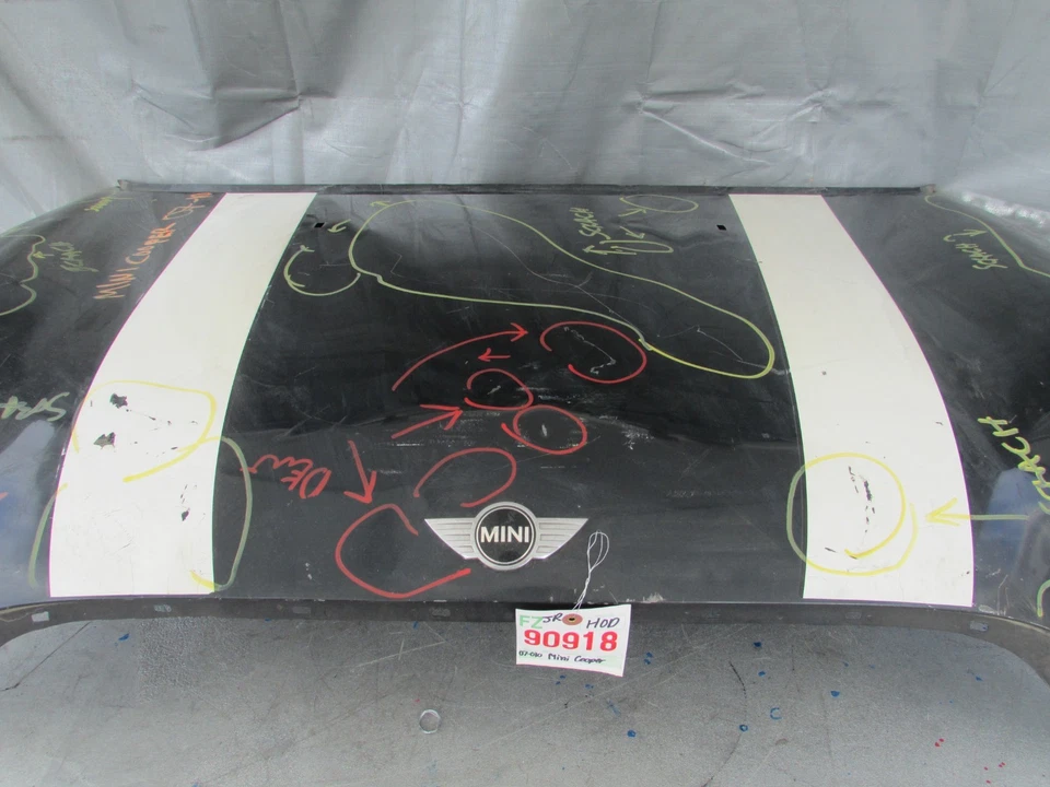 2007-2008-2009-2010 MINICOOPER CLUBMAN R55 КАПОТ КРЫШКА ПАНЕЛИ ЧЕРНЫЙ OEM - Изображение 4 из 4