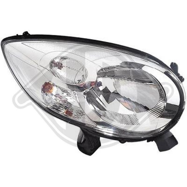 Hauptscheinwerfer Diederichs 4080980 FüR CitroëN Rechts-image