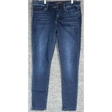 Joe's Jeans Women's Size 29 Mid Rise Skinny Dark Wash Denim Blue Jeans