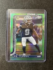 2025 Topps Chrome KaVontae Turpin /99 Green Leather  Refractor #84 Cowboys