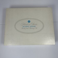 1970s Heat N Serve Baby Dish, Feeding And Training Set Original W/Box  Manual