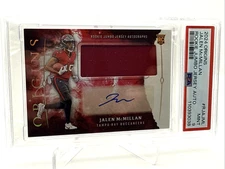 2024 Origins - Rookie Jumbo Jersey Autographs Jalen McMillan #RJA-JML PSA 10