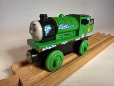 Thomas Friends Wooden Railway Train Tank Sudsy Percy Engine Bubbles 2003