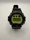2008 Vintage Casio G-SHOCK DW-6900CS Shock Resistant 20BAR Black Lime Green