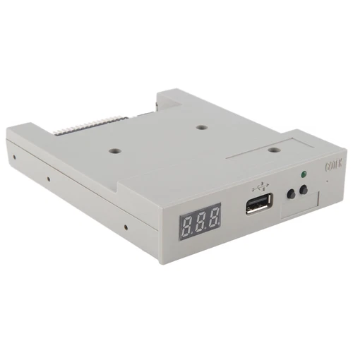 Version SFR1M44-U100K USB Emulator Gray 3.5In 1.44MB USB SSD Floppy Drive4281