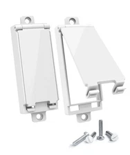 Light Switch Guard, ILIVABLE Child Proof Plate Cover 2 Pack, White 