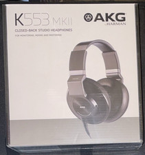 AKG by HARMAN K553 MKII Closed-Back Studio Headphones - NEW SEALED