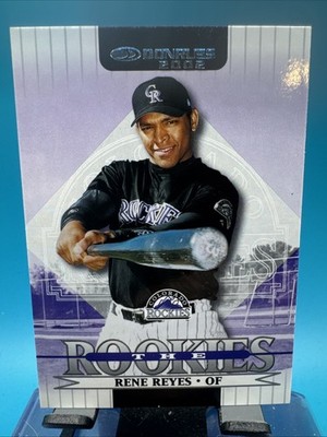 2002 DONRUSS THE ROOKIES RENE REYES CARD #39 **NM-MT** COLORADO ROCKIES B182