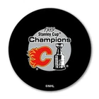 1989 Calgary Flames Stanley Cup Champions Puck