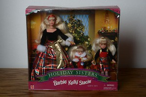 barbie holiday sisters 1998