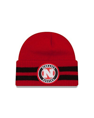 NCAA Nebraska huskers Striped Remix Cuff Knit Beanie