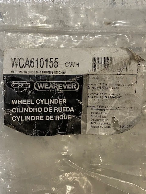 CarQuest WCA610155 Wheel Cylinder UW610155 - Image 2 of 4