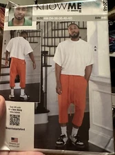 McCalls know ME 2048 - Men's Knit Top and Joggers by: Mimi G. 34-42 Uncut