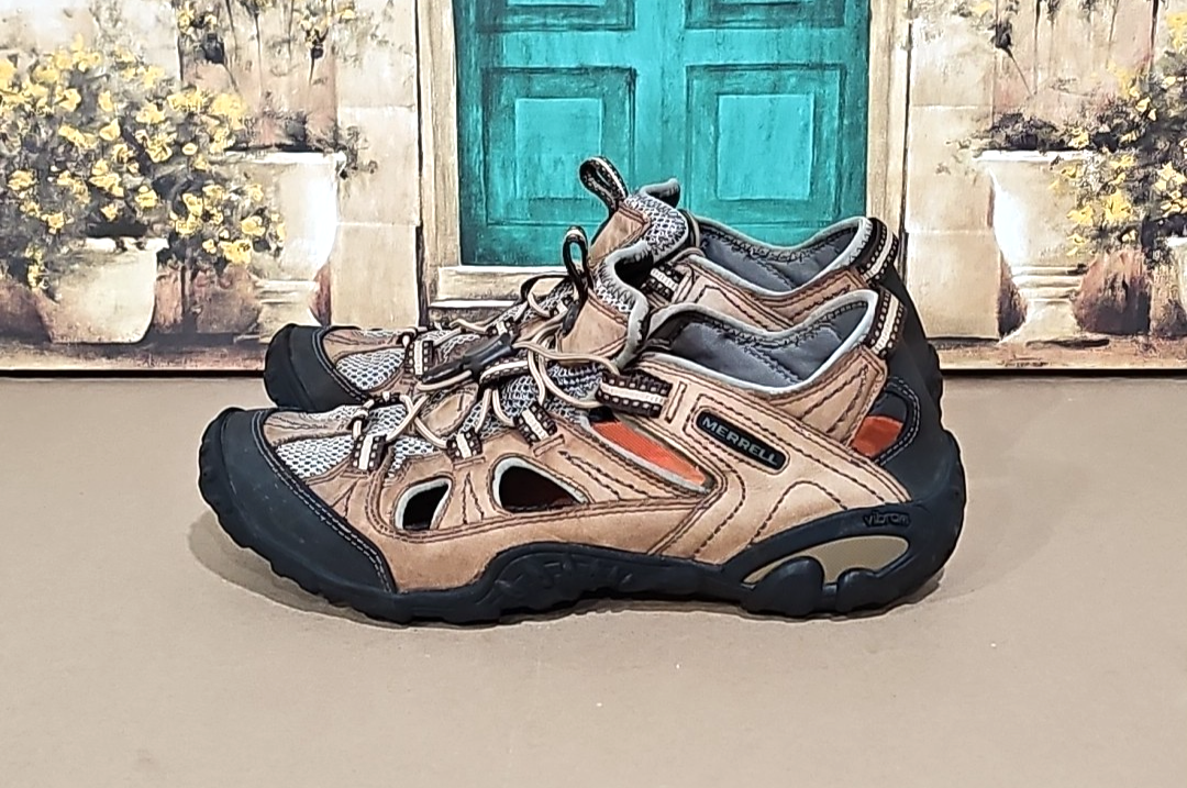 Scarpe da trekking Merrell Chameleon Arc 2 Web polverose oliva 9 5 marroni sandali outdoor