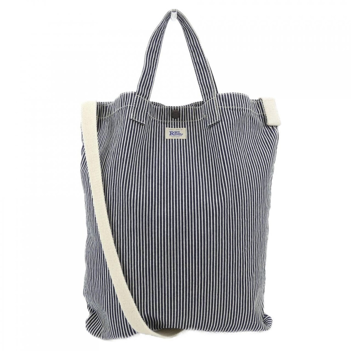 RRL トートバッグ RRL (ダブルアールエル) キャンバス ロゴ マーケット トート