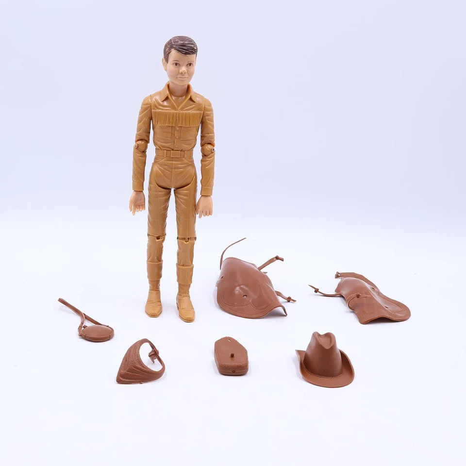 Figura de acción de colección Jamie West 9" Best of the West Johnny West 1965 Marx Foto 2 de 4