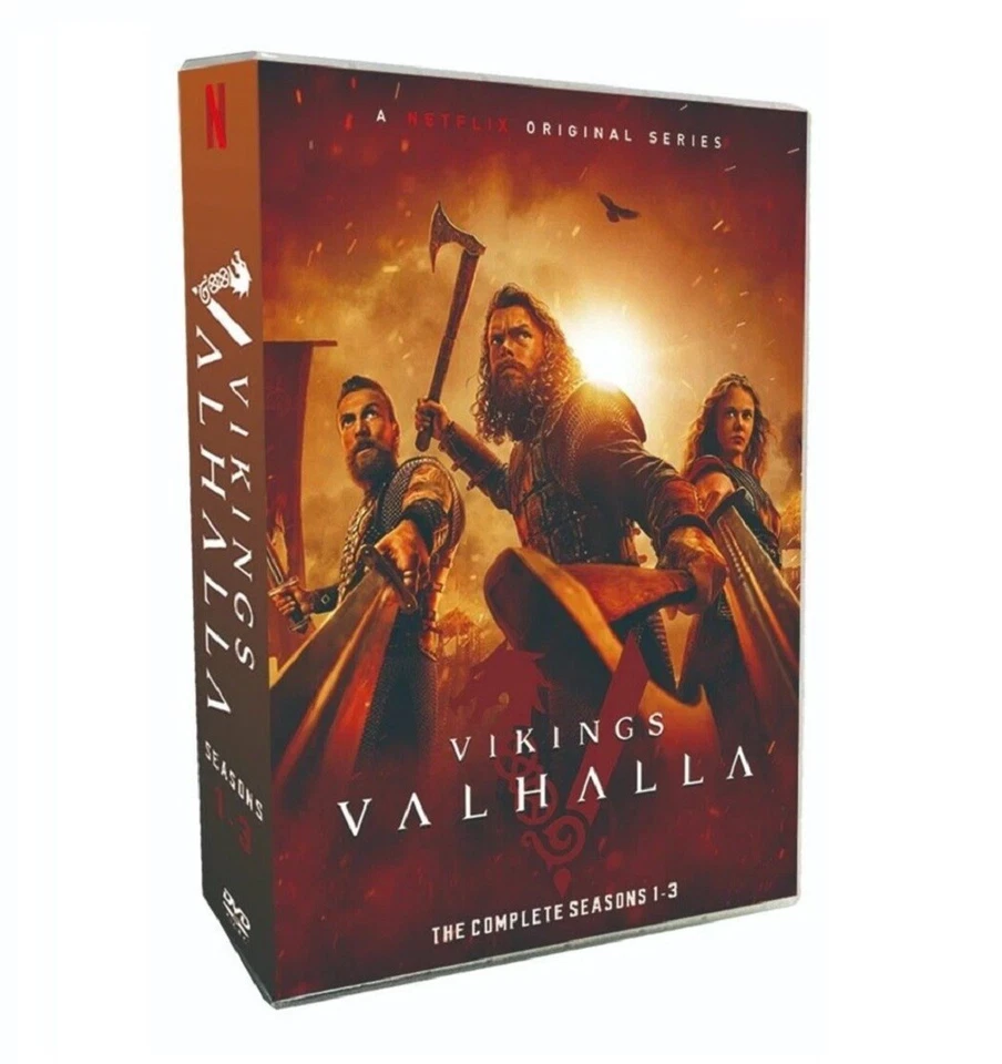 Vikings Valhalla | Seasons 1–3 Complete Series on DVD | 9 Discs