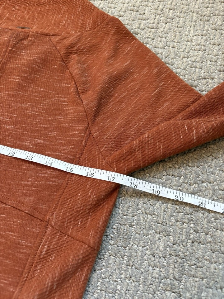 PrAna Sindri Sweater Dress Size Small Orange *Perfect Fall Thanksgiving