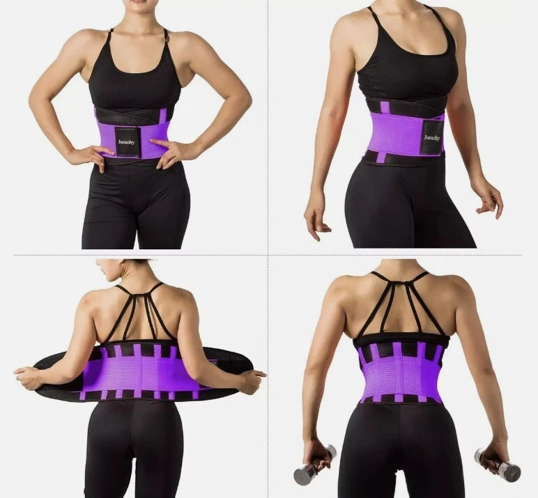 Waist Trainer Cincher Trimmer Sweat Belt Body Shaper Sauna Gym Shapewear 2xL - Image 2 of 4