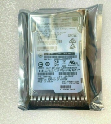 NEW HP Hard Drive 870794-001 870757-B21 2.5'' 600GB 12Gb/s SAS 15K SFF SC HP HDD