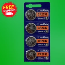 Murata CR2032 Lithium 3V Watch Battery (Exp  2034 )  4Pc