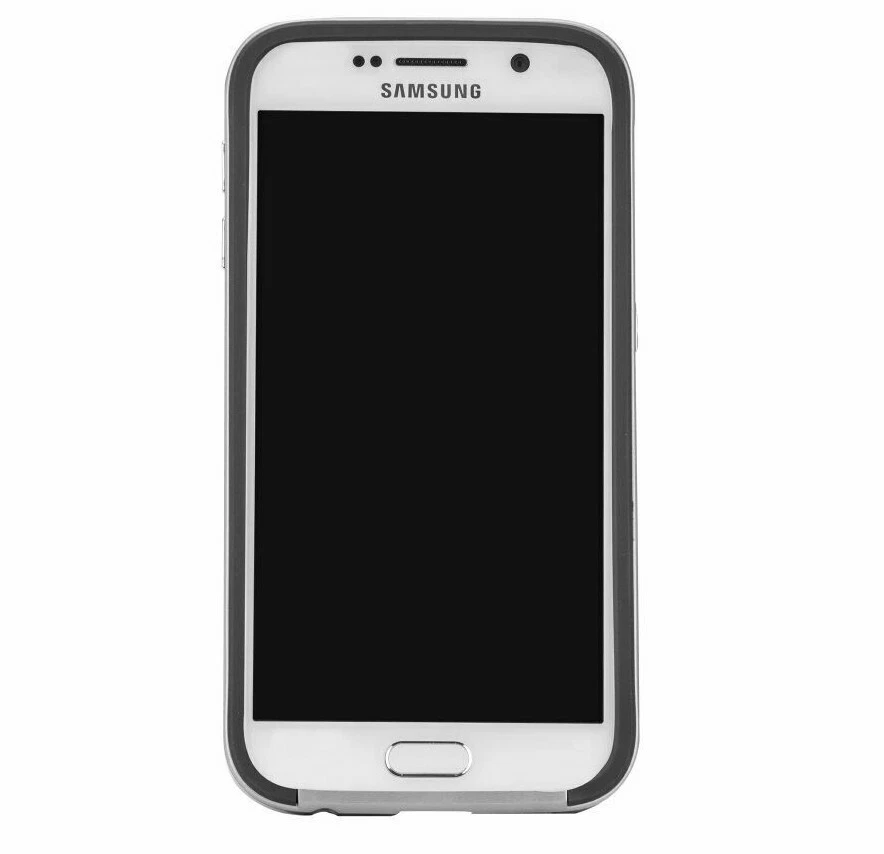 CaseMate Samsung Galaxy S6 Slim Tough Case Cover Black/Silver | CM032337 - Image 3 of 4