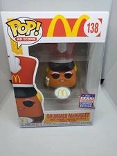 FunKon 21 Exclusive POP! Vinly McDonald's Nugget Drummer Figure Brand New