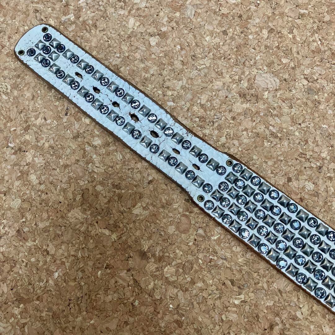 Hysteric Glamour Balthazar Swarovski Studded Belt Size S Men Rare