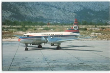 Postcard Airline MARTIN'S AIR CHARTER PH-CGD Convair 340-48 Unposted VPC0.