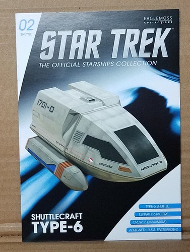Star Trek Eaglemoss Collectible Starship Shuttle Shuttlecraft Your Choice - Picture 8 of 75