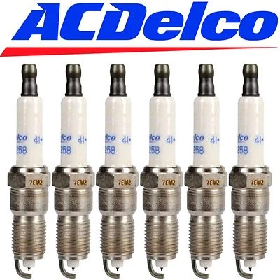 AC DELCO 41-101 Iridium Spark Plugs Set of 6 for Buick Chevy