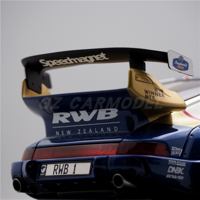 RARE* Ignition Model 1/18 Porsche RWB 911 964 in White/Blue RARE* Ignition Model 1/18 Porsche RWB 911 964 in White/Blue