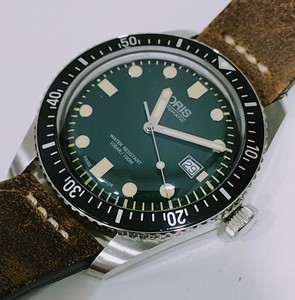 oris diver 65 green