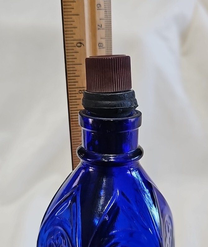 Carter's Ink Cobalt Blue Antique Cathedral Bottle Original Stopper Carter Inx eBay