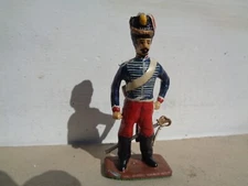 Crimean War British cavalry trooper, 60mm painted soldiers lead