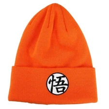 Dragon Ball Z Goku Tall Cuff Beanie Hat Bioworld