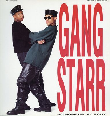 洋楽 Gang Starr No More Mr. Nice Guy LP Gang Starr - No More Mr. Nice Guy '89 LP GERMANY ORG!EX/EX- | eBay