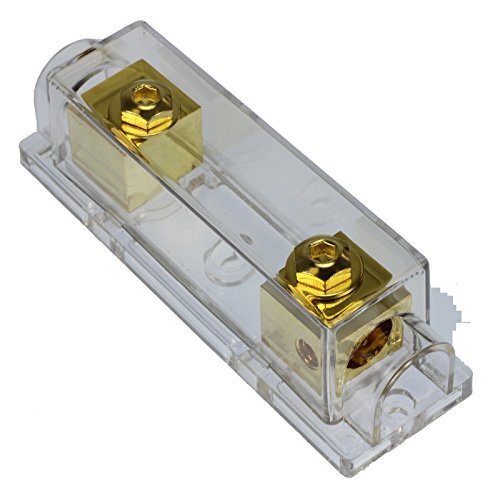 VOODOO 400 Amp ANL Fuse - Gold Holder Audio 1/0 0 Gauge no terminals Needed - Picture 4 of 7