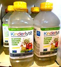 Kinderlyte Medical Grade Electrolyte Solution 33.8 Fl. Oz. Lemonade 6 Pack