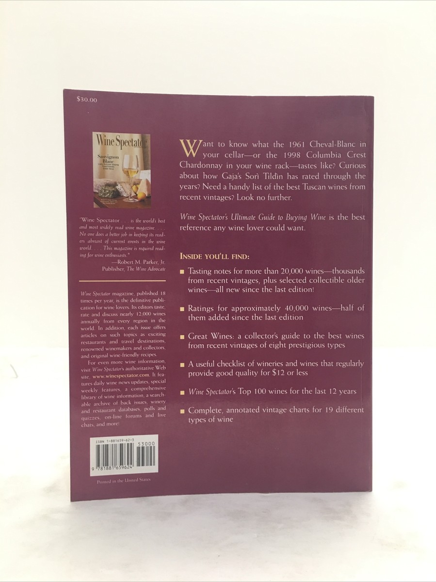 Wine Spectator's Ultimate Guide to Buying Wine (2000, 7th Ed