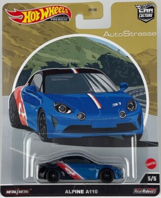 Hot Wheels Premium Alpine A110 Auto Strasse Car Culture Brand New