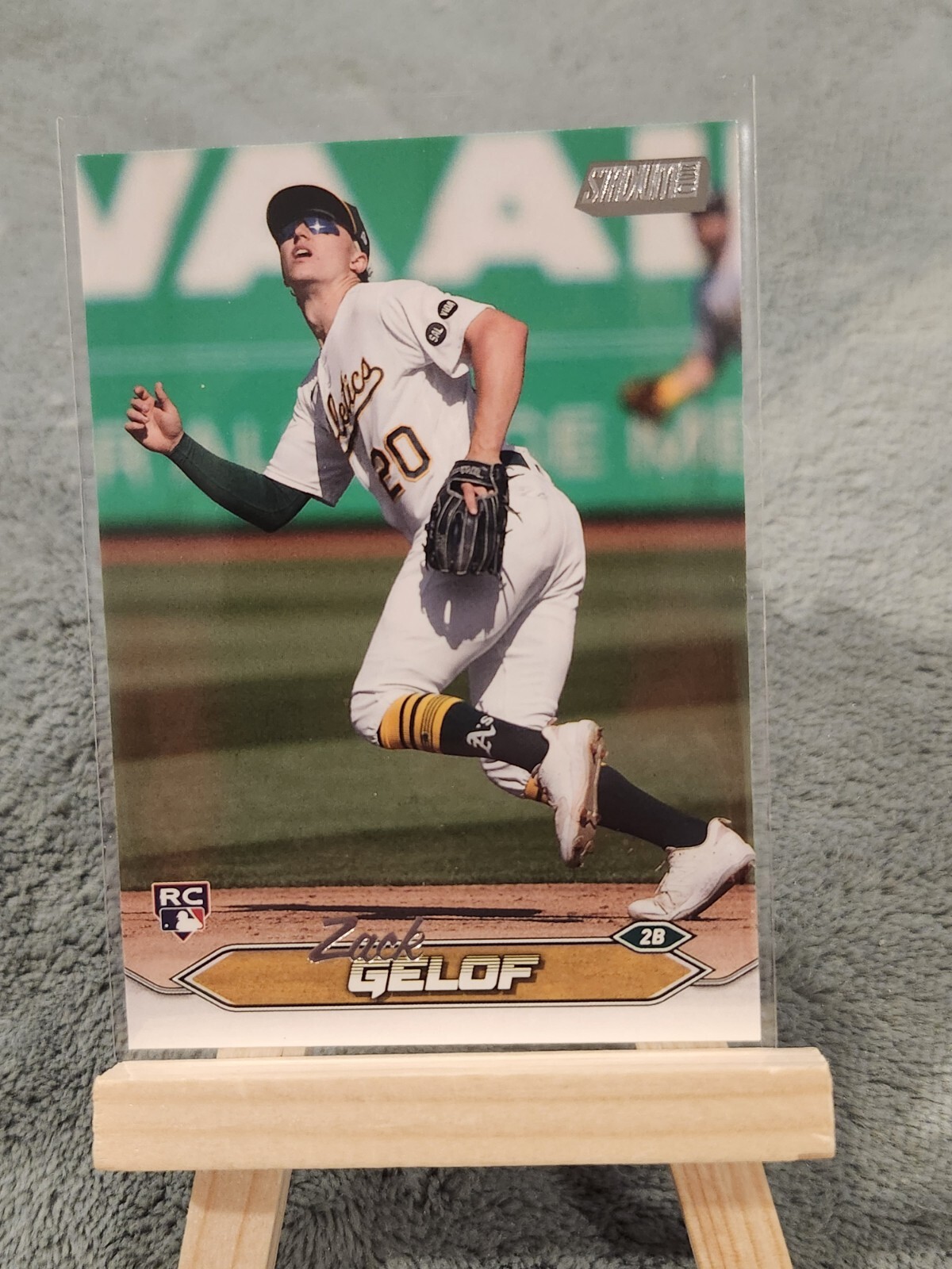 2024 Topps Stadium Club Base 281	Zack Gelof	Oakland Athletics
