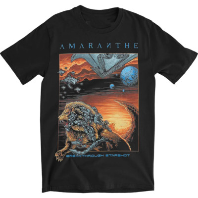 Breaking Point Amaranthe Band Shirt Classic Black Unisex S-5XL 1G0135