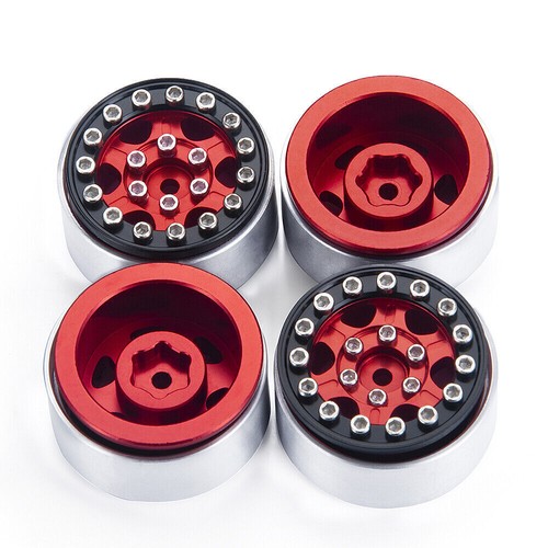 4X/set 1" Beadlock Wheels Rims for All 1:24 Scale Axial SCX24 Deadbolt RC Car - Picture 10 of 27