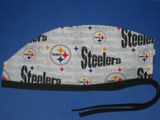 Surgical Scrub Hats caps NFL Pittsburgh Steelers