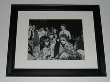 Framed Keith Richards 29th Birthday 1972, Bob Dylan, Mick Jagger print, 14"x17"