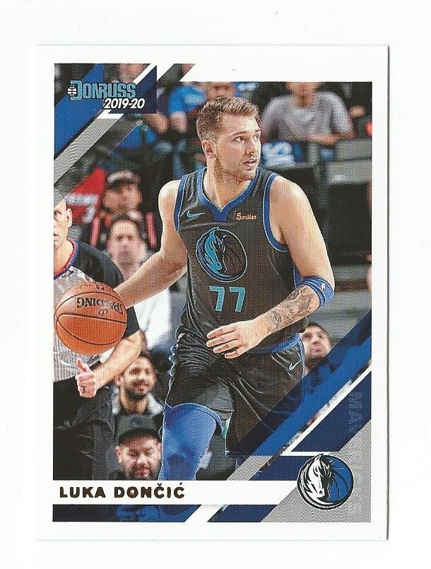 Luka Doncic 2019-20 Panini Donruss 2nd Year Card Base #46